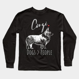 Corgi - Dogs > People Long Sleeve T-Shirt